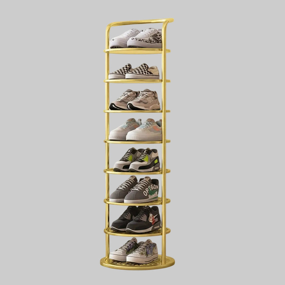 Shoe Rack Vertical Storage Metal Organizer Entryway Closet