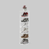 Shoe Rack Vertical Storage Metal Organizer Entryway Closet
