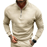 Men's Sweater with Half Zip - Matteo