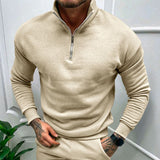 Men's Sweater with Half Zip - Matteo