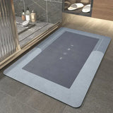 Quick-Dry Bathroom Mat – Non-Slip Rubber Base, Fast-Absorbent & Anti-Bacterial