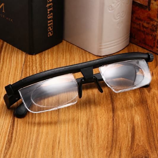 Adjustable Focus Reading Glasses – Near & Far Vision, Lightweight Comfort & One Size Fit