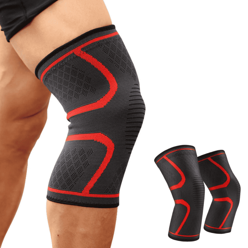 Compression Knee Brace - Red