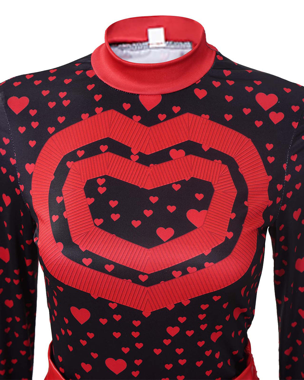 Red Heart-Themed 5-Piece Princess Costume Set