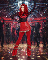 Red Heart-Themed 5-Piece Princess Costume Set