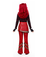 Red Heart-Themed 5-Piece Princess Costume Set