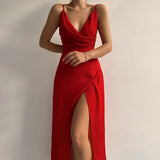 Olivia – Elegant Wrap Maxi Dress