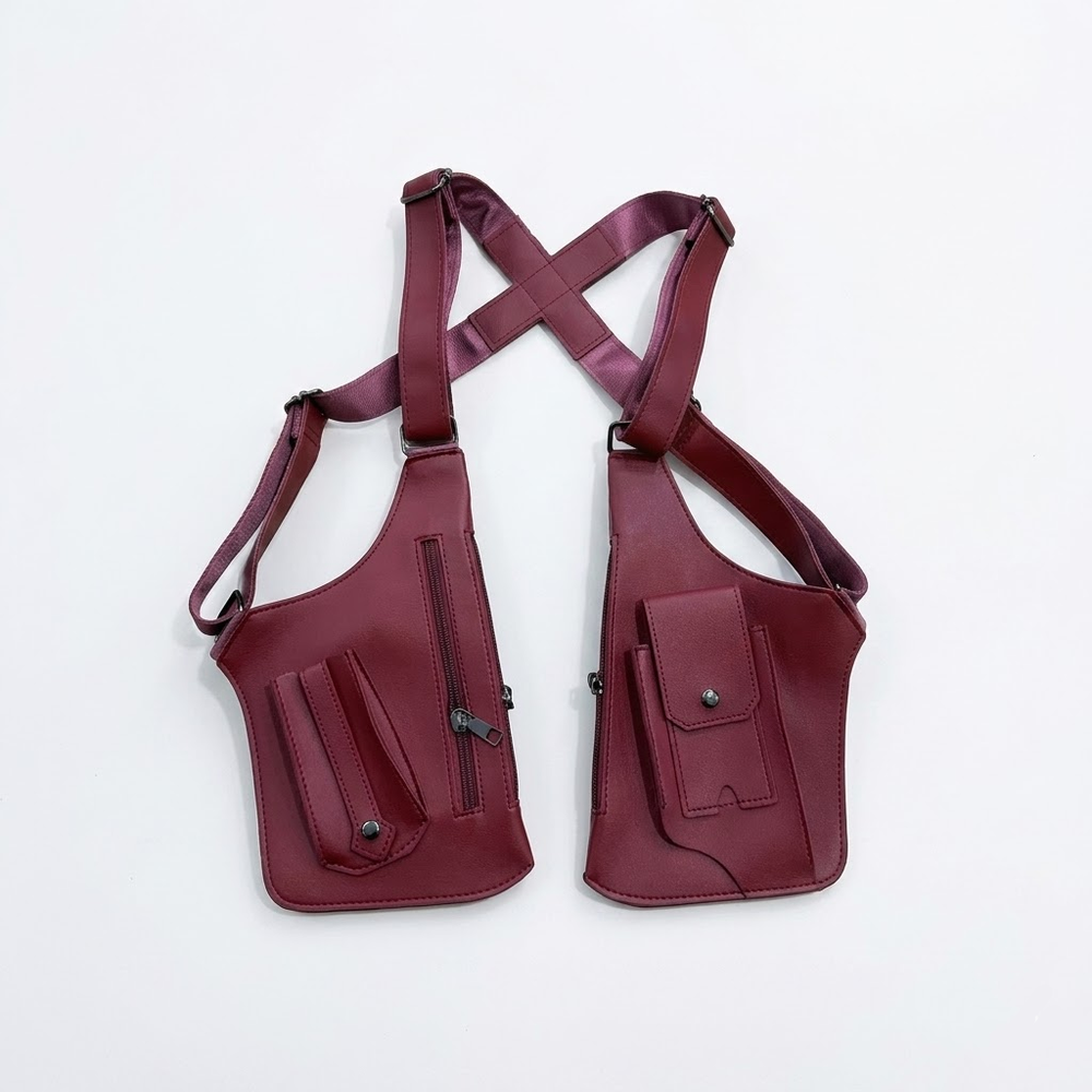 Herren Schultertasche Crossbody mit verstellbarem Riemen