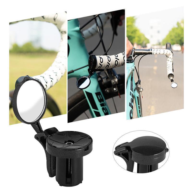 Kalsten | Adjustable Rearview Mirror for Bicycle – Compact and Lightweight Design for Safety