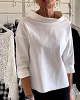 Women's Relaxed-Fit Turtleneck Top - Joanne