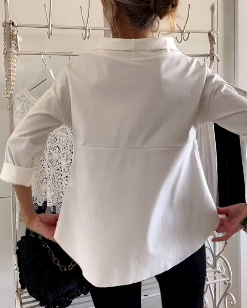 Women's Relaxed-Fit Turtleneck Top - Joanne