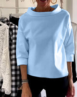 Women's Relaxed-Fit Turtleneck Top - Joanne