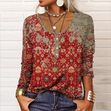 Relaxed Women's Boho-Style Sweater - Sheri