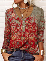 Relaxed Women's Boho-Style Sweater - Sheri