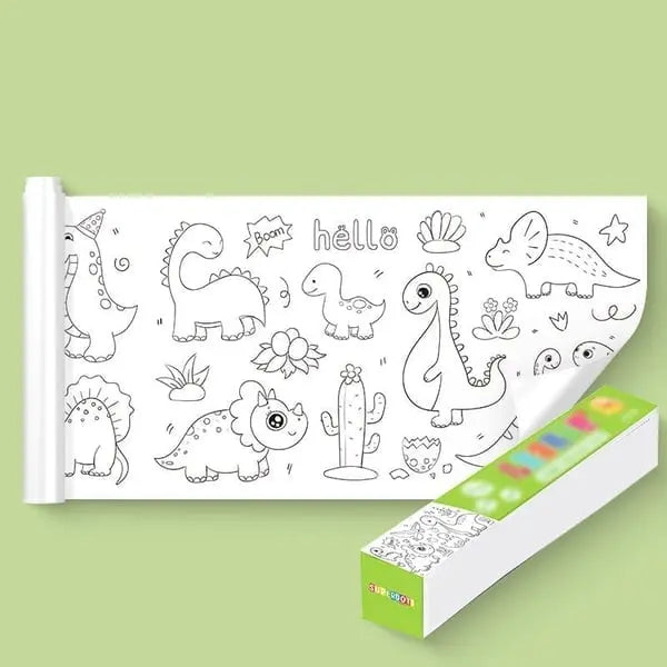 Enhanced Product Title: "Riesen-Malrolle – Kreativer Malspaß für Kinder ohne Wandverschmutzung | Ideal für drinnen & draußen" 

This title includes keywords that enhance searchability while clearly conveying the product's benefits and target audience.