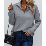 Ribbed Structure Sweater - Antonia
