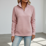 Ribbed Structure Sweater - Antonia