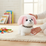 Robot Dog Toy Interactive Plush Puppy Motion Barking Figure