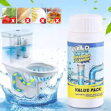 Drain Cleaner Powder – Fast-Acting, Hair & Grease Dissolver, PVC-Safe