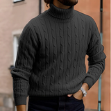 Calvin - Men's Turtleneck Sweater