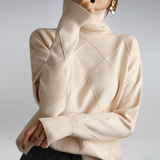Women's Turtleneck Sweater – Relaxed Fit