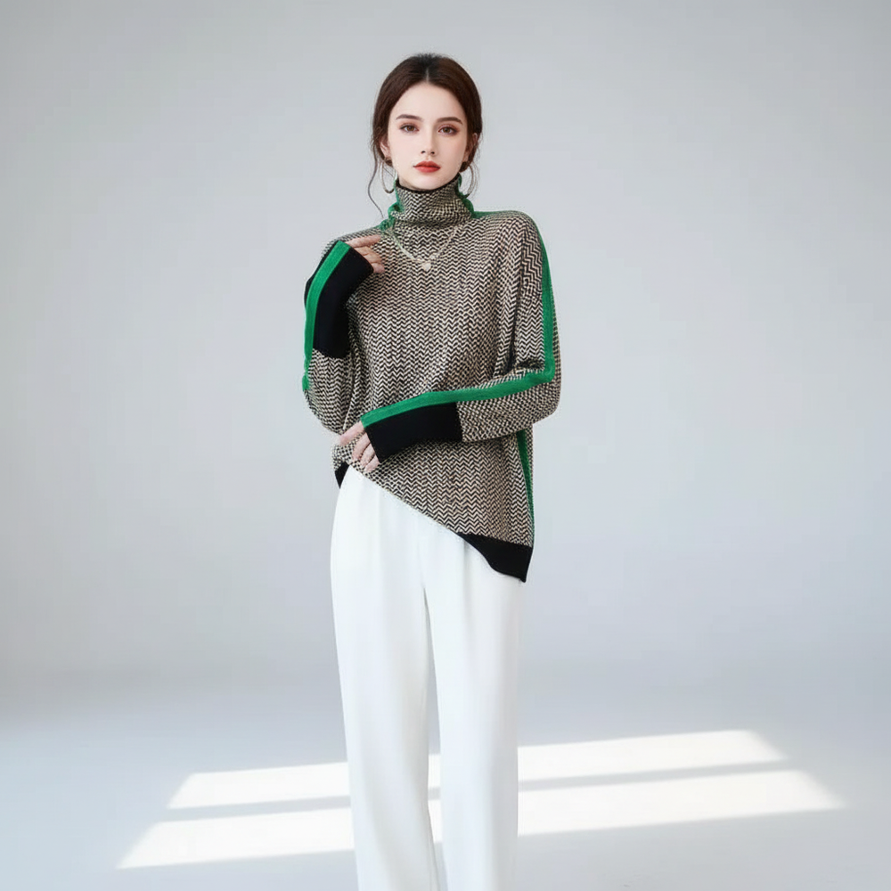 Turtleneck Sweater for Women - Elvira