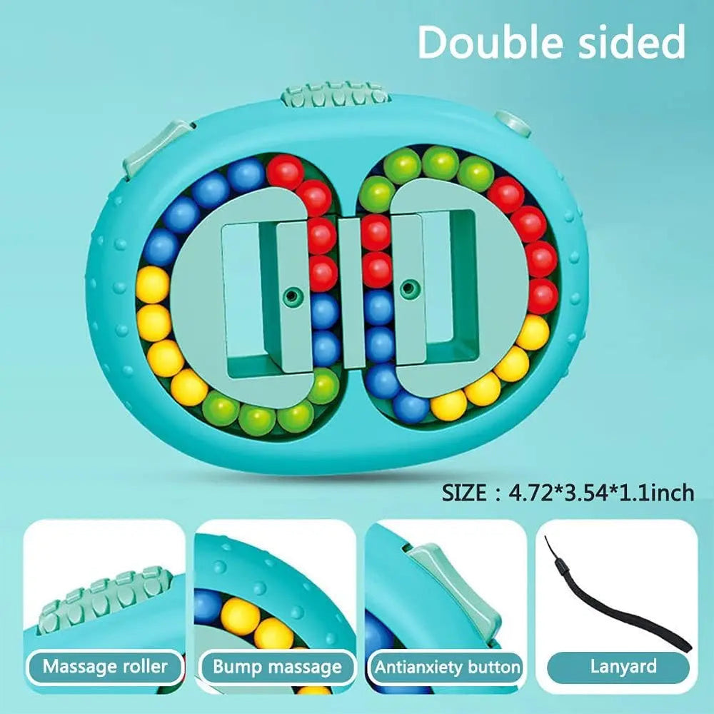 Optimized Product Title: "Rotierendes Bohnen-Fidget-Puzzle – Logik- und Farbspiel zur Förderung von Kreativität und Konzentration" 

This title includes relevant keywords while emphasizing the benefits of the product, making it more appealing for Google S