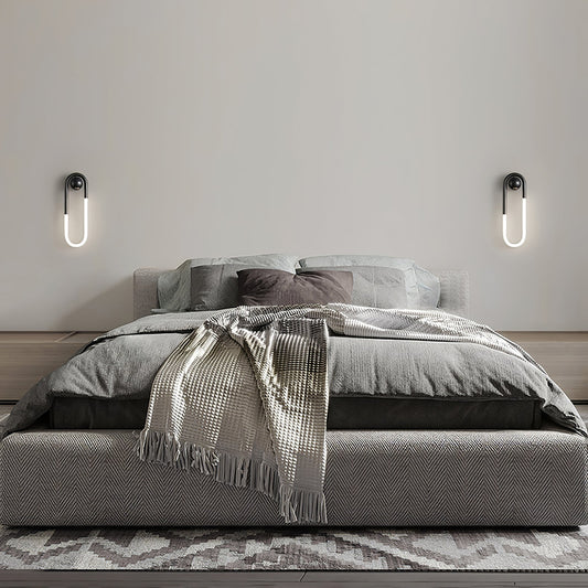 LED Wall Light – Brass & Black Finish, Modern Design & Minimalist Style