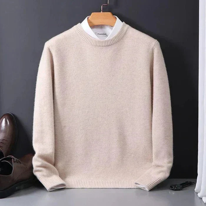 Hugo - Crew-Neck Sweater with Long Sleeves