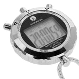 BowLift | PS528 Metal Stopwatch Professional Chronograph Handheld Digital LCD Sports Counter Timer with Strap