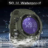 Kalsten | Waterproof Military Pedometer Digital Watch