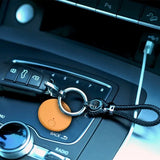 Enhanced Product Title: "Runder Bluetooth-Tracker 2er-Set – Schlüssel & Taschen Finder für schnelles Auffinden" 

This title maintains the original meaning while optimizing for clarity and searchability.