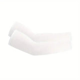 Unisex Cooling Arm Sleeves – UPF 50+ UV Protection, Ice Silk & Breathable Stretch