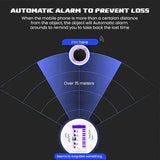 Mini GPS Tracker 2-Pack – Magnetic, App Tracking & 6-Month Standby