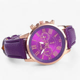 Camille – Luxurious Waterproof Women's Watch with Leather Strap