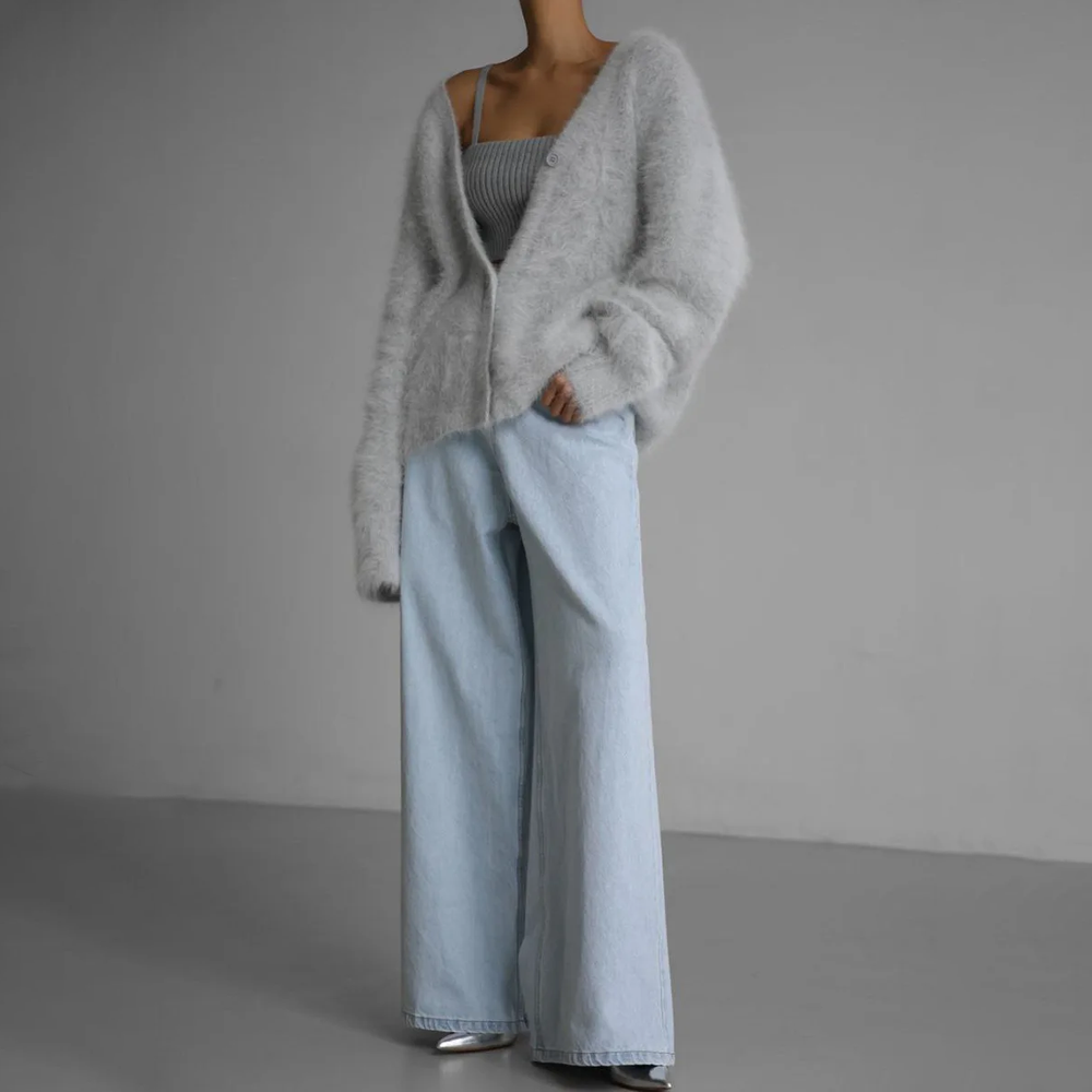 Noelia – Women's Cashmere Cardigan Autumn Magic