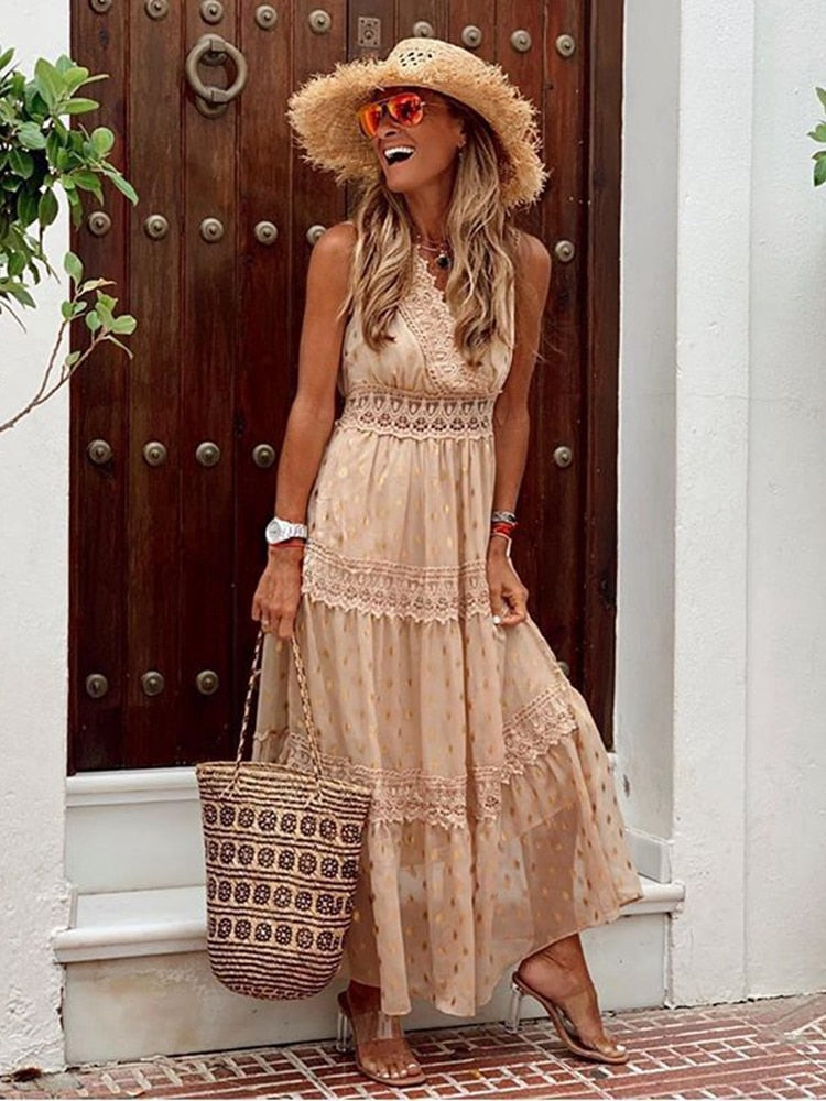 Boho Ibiza Dress – Solana