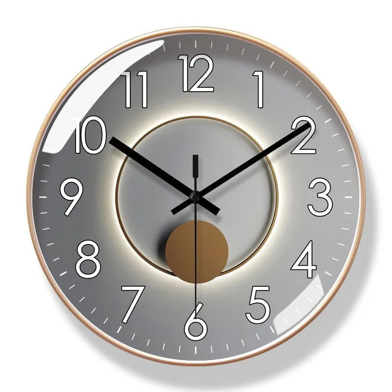 Optimized Product Title: "Leise Designer-Wanduhr - Stille Wanduhr für modernes Wohndesign | Elegante Wanddekoration" 

This title includes relevant keywords that can help improve visibility in Google Shopping while clearly describing the product's feature