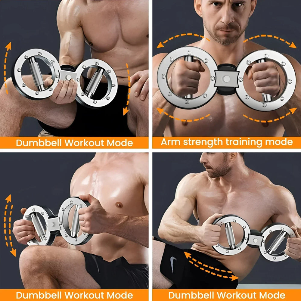 Rotational Strength Trainer – Stainless Steel, Adjustable Resistance & Full-Body