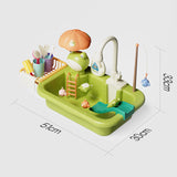 Kids Water Play Table – Circulating Fountain, Play Accessories & Indoor/Outdoor