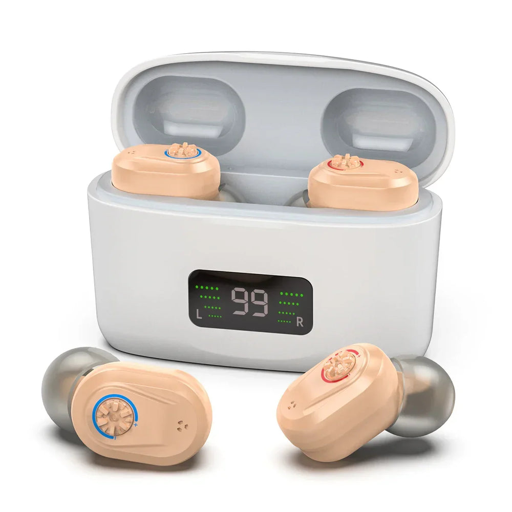 Wireless Mini Hearing Aid with Noise Reduction - HearMax