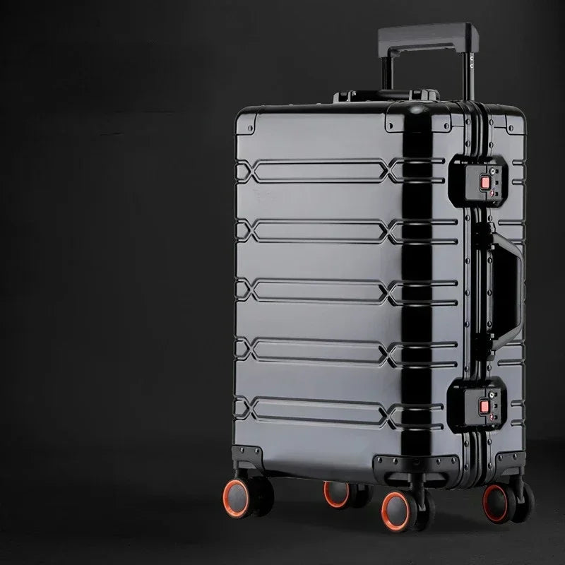 Aluminum-Magnesium Travel Suitcase - Oslo