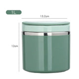 Insulated Stainless Steel Lunch Box – 630-1000ml, Leakproof Lid & Carry Handle