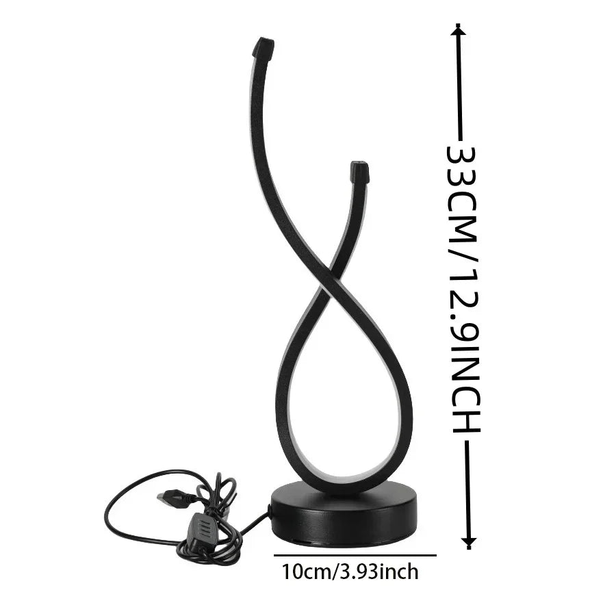 Cordless LED Desk Lamp – Dimmable, 3 Color Temperatures & 5200mAh Touch Control