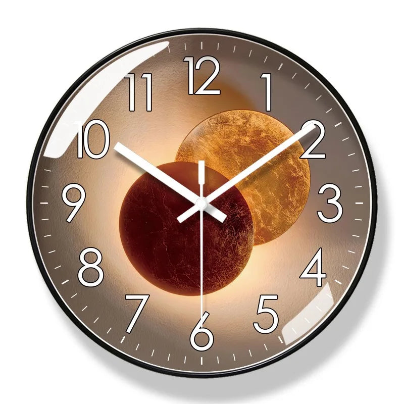Optimized Product Title: "Leise Designer-Wanduhr - Stille Wanduhr für modernes Wohndesign | Elegante Wanddekoration" 

This title includes relevant keywords that can help improve visibility in Google Shopping while clearly describing the product's feature