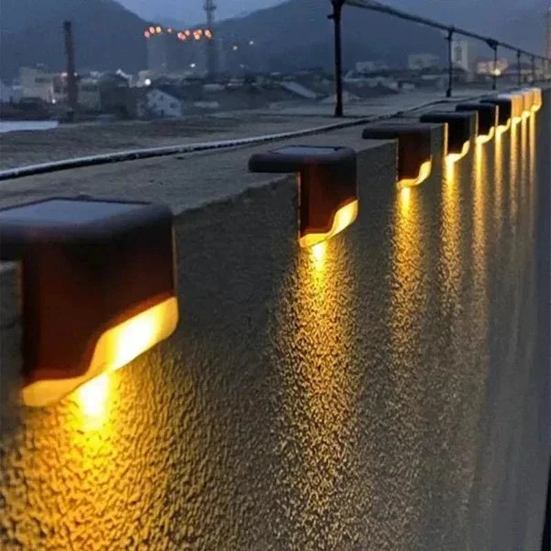 Enhanced Product Title: "8er-Set Solar-Stufenleuchten – Sichere Beleuchtung für Außenbereiche, Stilvolles Design für Treppen und Wege" 

This title includes relevant keywords for better visibility while clearly conveying the product's features and benefit