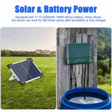 AquaFlow Solar Drip Irrigation System Kit – Automatic Watering with 30 Modes & 7 Timers