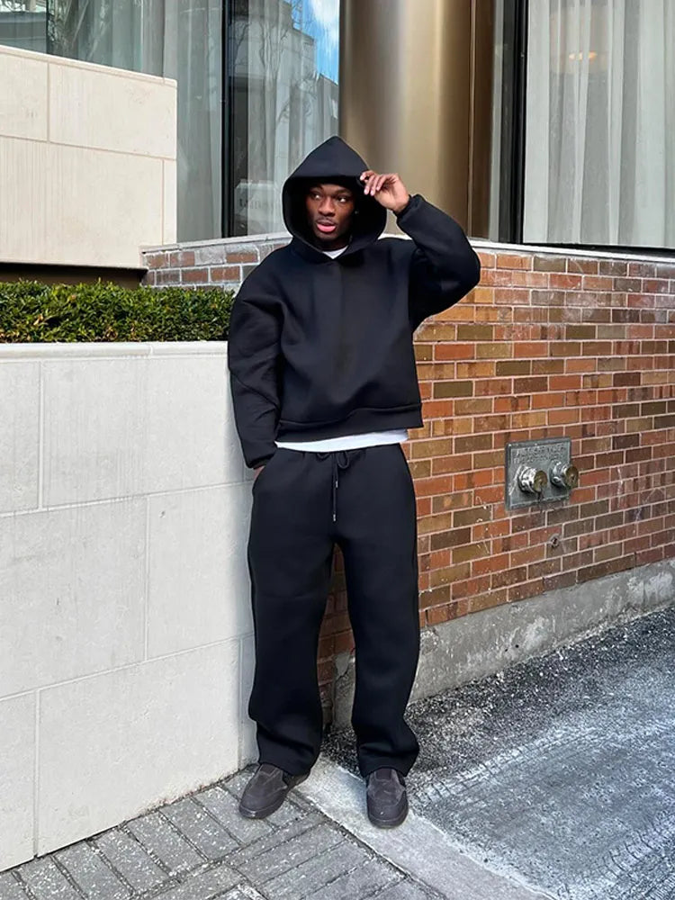 Bastian – Oversized Men's Tracksuit with Hoodie & Sweatpants