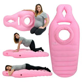 Aufblasbares Schwangerschaftskissen mit Yogamatte-Funktion