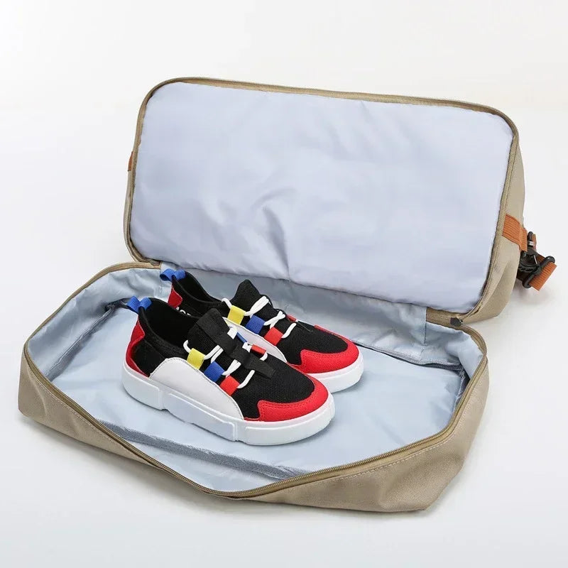 Gym Duffel Bag – Shoe Compartment, Wet-Dry Separation, Water-Repellent 46×28×25cm